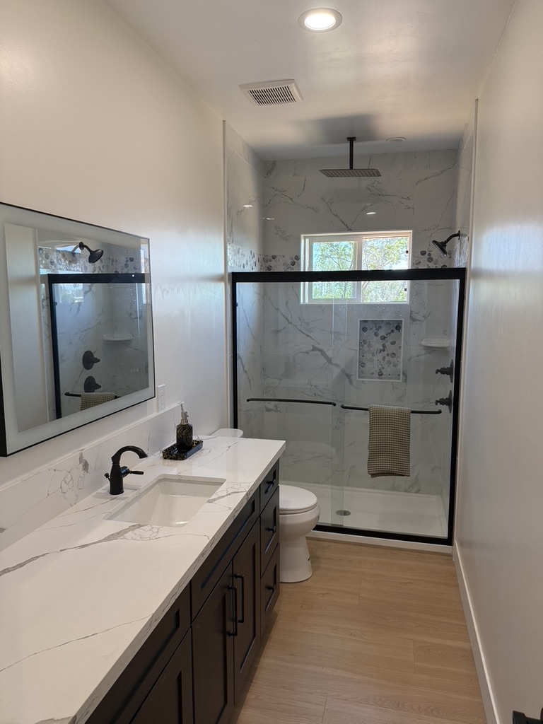 Bright Bathroom Remodel
